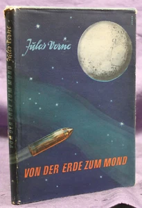 Jules Verne Von der Erde zum Mond 1959 Kinderliteratur Erzählungen sf - Bild 1 von 4