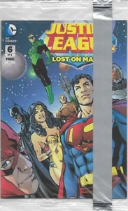 JUSTICE LEAGUE: LOST ON MARS mini-comic #6 of 8 General Mills promo SEALED 2013 - Imagen 1 de 2
