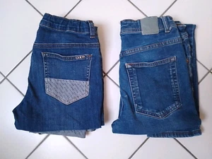 Mädchen Guess Bench. Jeanshose 153-158 cm 11 bis 12 Jahre zwei Teile - Bild 1 von 14