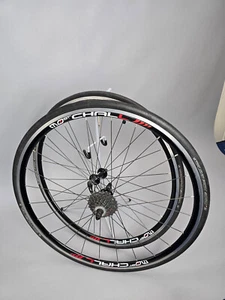 Laufradsatz Most Chall Pinarello 8 Fach speed Campagnolo clincher wheel black - Bild 1 von 16
