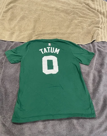 Jayson Tatum Jersey T Shirt Boys Youth Size Large 14-16 NBA Basketball Green Cover