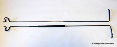 1965 Pontiac Grand Prix Trunk Lid Springs Torsion Rods Catalina Ventura 65 66 - Image 1 of 4