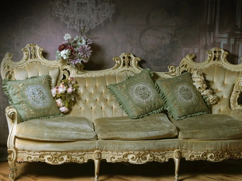 Victorian sofa Cover