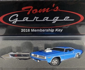 GMP/Toms Garage 1970 PLYMOUTH BARRACUDA“2016 Membership Key”VERY RARE - Picture 1 of 6