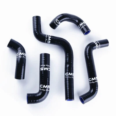 1988-1997 Kawasaki Ninja 600R ZX600C GPX600R Silicone Radiator Hose Kit Black Foto 1 de 4