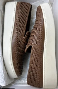 Vince G3477L120 Stafford Damen-Slipper Leder hellbraun Größe 9,5 M - Bild 1 von 7