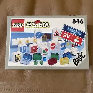 LEGO 846 Lighting Bricks Basic 9V - Extremely Rare Sealed NEW - Picture 1 of 10