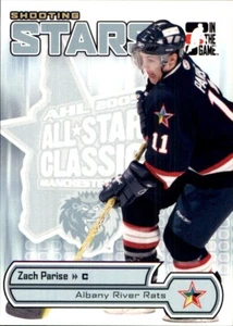2005-06 ITG Heroes and Prospects Shooting Stars #AS10 Zach Parise ALBANY RIVER - Picture 1 of 2