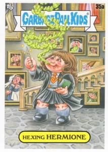 2022 GARBAGE PAIL KIDS GPK BOOK WORMS BASE HEXING HERMIONE 35a PACK FRESH NM/M - Picture 1 of 1