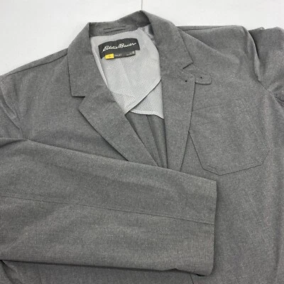 Blazer Eddie Bauer Travex Hombres 46 Voyager Gris Abrigo Deportivo Informal Chaqueta Traje Foto 1 de 4