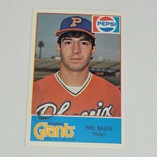 1978 Phoenix Giants Cramer Minor League #12 PHIL NASTU