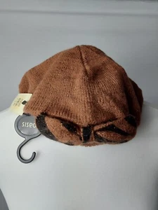Oasis Womens *New* Brown Mix Sparkle Hat W/ Bour Detail (One Size) (185-15) - Picture 1 of 4