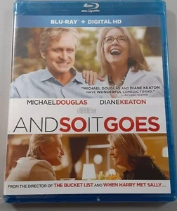 And So It Goes (Blu-Ray Disc, 2014) NEW Sealed ROMANTIC MOVIE MICHAEL DOUGLAS - Picture 1 of 1