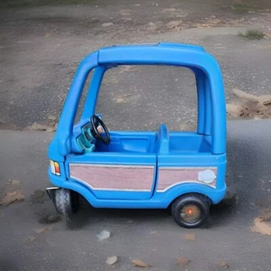 VTG Little Tikes Cozy Van Rare - Picture 1 of 6