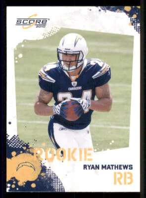 2010 Score #386 Ryan Mathews RC - Image 1 of 2