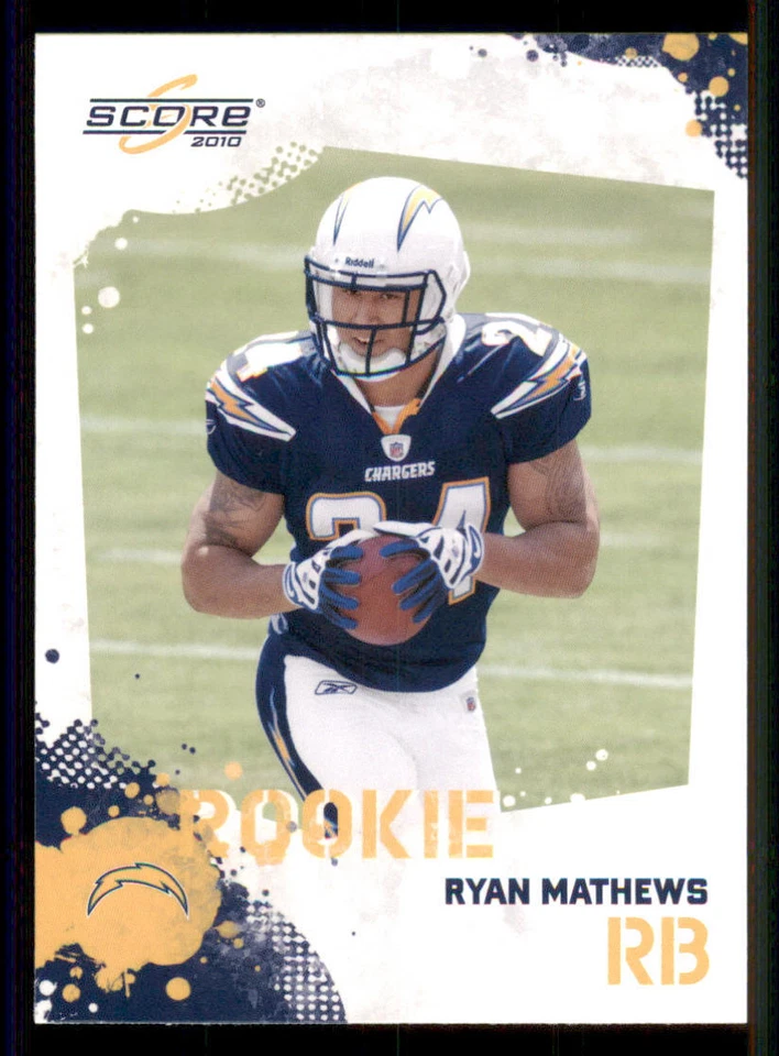 2010 Score #386 Ryan Mathews RC - Image 1 of 2