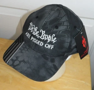 *NEW* Kryptek We The People are Pissed off Hat Patriotic Flag Strapback Adult OS - Picture 1 of 5