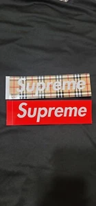 Supreme SS22 Burberry Box Logo Stickers + supreme sticker+Supreme Candy Necklace - Picture 1 of 10