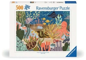 NEW & SEALED Ravensburger 01385 Ocean Whimsy 500 Pc Jigsaw Puzzle USA SELLER - Picture 1 of 12