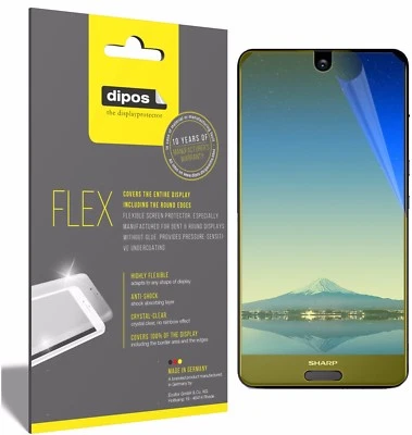 3x Screen Protector for Sharp Aquos S2 Protective Film covers 100% dipos Flex - Image 1 of 4