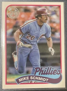 2024 Topps Series 1 - 1989 Topps Baseball #89B-39 Mike Schmidt - Picture 1 of 2