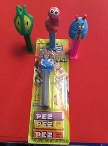 PEZ 4 PENSIONIERTE KÄFER - NIE AUSGESTELLT, EINE DISPLAYTAFEL, 3 AUS IHREN VERPACKUNGEN - Bild 1 von 1