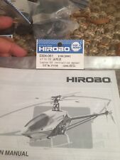 Hirobo Radio Control Helicopter 0304-061 Lepton EX Instruction Manuel