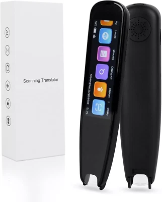 Scan Reader Pen, 112 Languages Scan Translator Pen, Smart Reading for Dyslexia