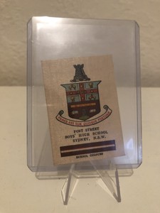 Cigarette Card Wills Silk Fort Street Girls High School Sydney NSW