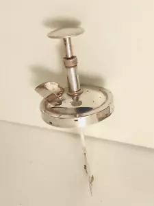 Art Deco cocktail shaker automatic mixer silver plate William Mair Rolph - Picture 1 of 21