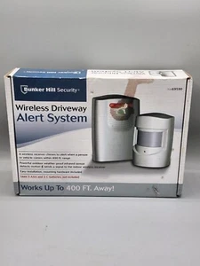 Wireless Alert System driveway outdoor 400 ft #69590 Bunker Hill Security in box - Picture 1 of 5