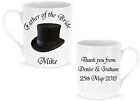 Personalised Mug Father of the Bride Groom Best Man  Wedding Favour Gift 