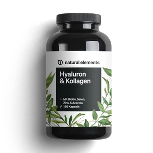 Hyaluron & Kollagen Komplex Kapseln NATURAL ELEMENTS - Bild 1 von 5