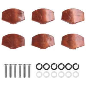 6 Pcs/Set Guitar Tuning Peg Buttons, Tuning Pegs Knobs Machine Heads6510 - Picture 1 of 10