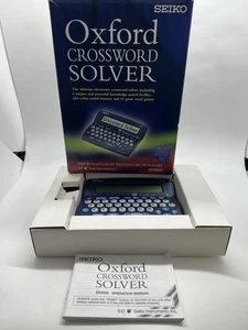 Seiko Oxford Crossword Solver ER3500 funktionstüchtig defekt Display OVP - Bild 1 von 22