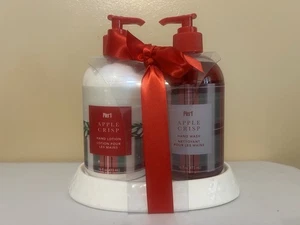 CO513 Pier One Hand Wash & Lotion Set Apple Crisp Weihnachtsgeschenk Seife Neu - Bild 1 von 3