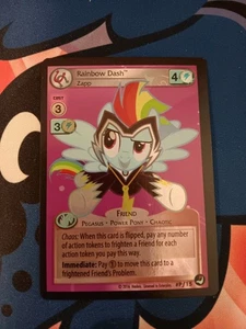 My Little Pony CCG Rainbow Dash Zapp High Magic Promo - Picture 1 of 2