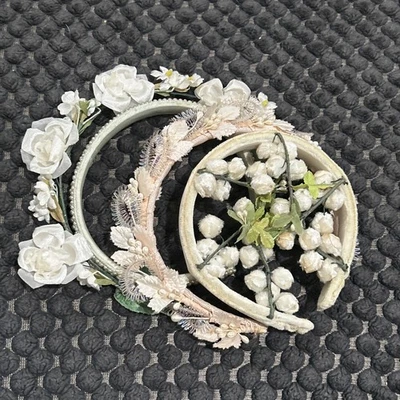 Lot Of 4 Vintage Toddler/Little Girl Headbands - Image 1 of 4