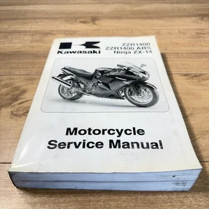 KAWASAKI OEM DEALER SHOP SERVICE OWNER MANUAL / 2008 ZZR1400 NINJA ZX-14 - Picture 1 of 4