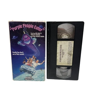 Purple People Eater (1988) Media VHS Linda Shayne Ned Beatty Shelley Winters V10 - Picture 1 of 6