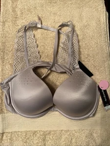Ambrielle Liliac Gocce di Pioggia Schienale in Pizzo 36C Nuovo con etichette Nuovo - Foto 1 di 4
