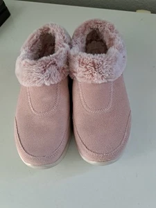 Skechers Goga Mat Gen 5 Women’s Size 6.5 Suede Walking Faux Fur Shoes Athletic - Picture 1 of 6