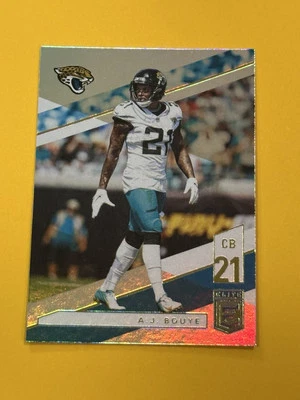2019 Panini Donruss Elite A.J. Bouye #69 Jacksonville Jaguars (Y) - Image 1 of 2