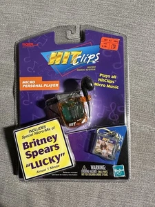 Vintage Hot Clips Micro Personal Player Brittany Spears Lucky NEW Orange - Picture 1 of 2
