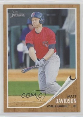 2011 Topps Heritage Minor League Edition Matt Davidson #95 - Image 1 of 2