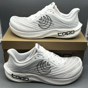 Topo Cyclone 2 Para Hombres Talla 11 Blanco Negro Zapatos Atléticos Carrera Correr Tenis NWB - Imagen 1 de 15