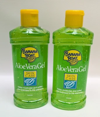 2 x Gel de Aloe Vera Banana Boat 230 ml - Hidrata, calma y suaviza la piel