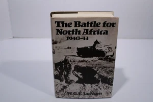 The Battle for North Africa 1940-43 by W. G. F. Jackson (US 1st, 1975) VG+ WWII - Picture 1 of 18