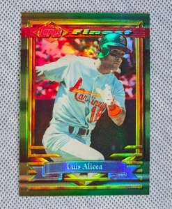 Luis Alicea 1994 Topps Finest Refractor #40 St Louis Cardinals Baseball - Foto 1 di 3