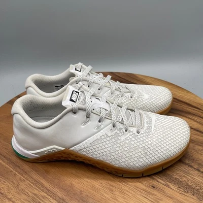 Nike Metcon 4 XD Zapatos Mujer Talla 9 Blanco Crossfit Gimnasio Entrenamiento Entrenamiento Levantamiento Foto 1 de 4
